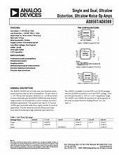 DataSheet AD8599 pdf